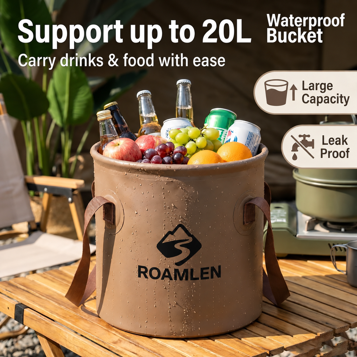 Roamlen Portable Water Bucket(coming soon)