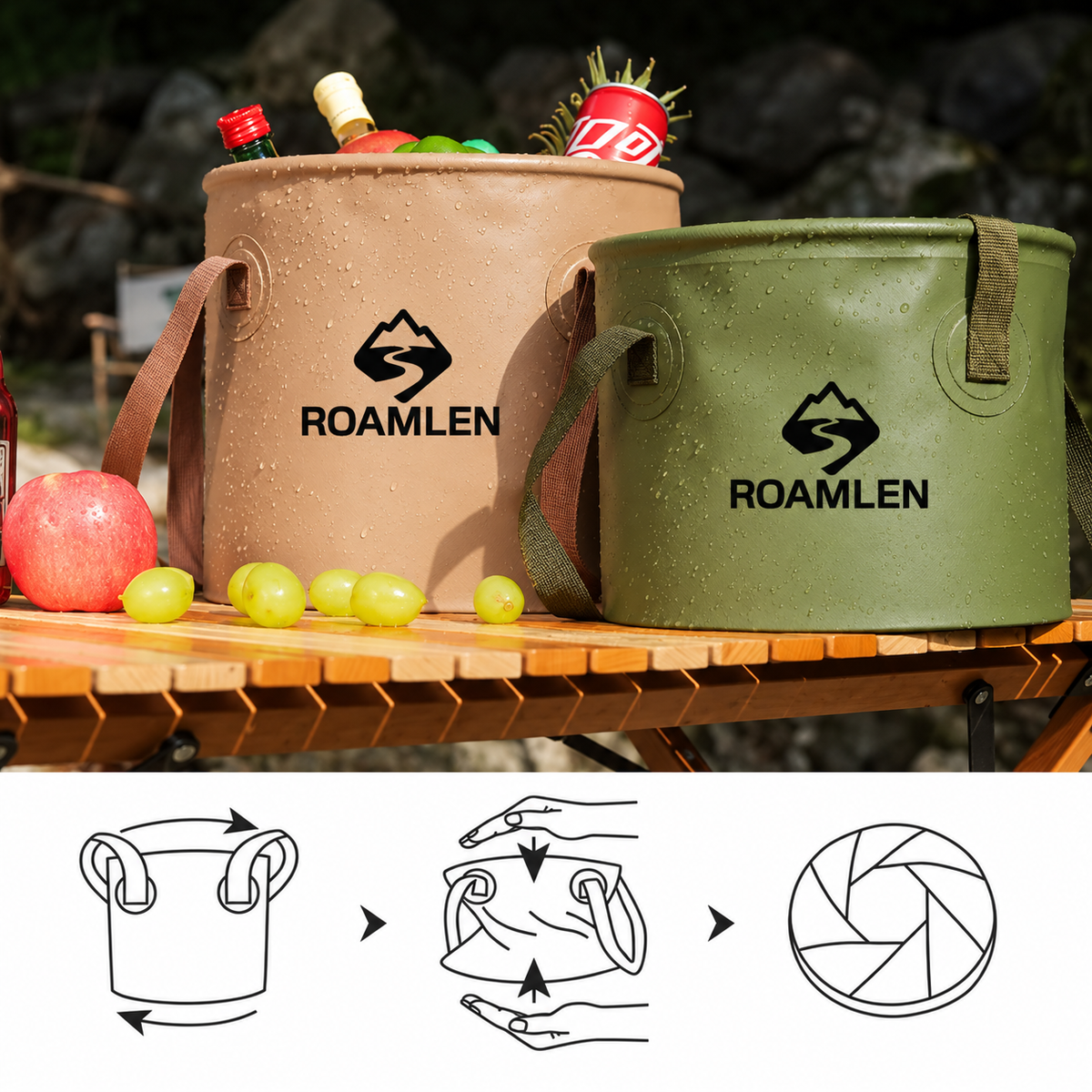 Roamlen Portable Water Bucket(coming soon)