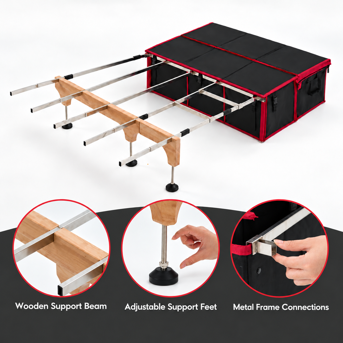 ROAMLEN Stowbed — Foldable Car Bed with Storage II(coming soon)