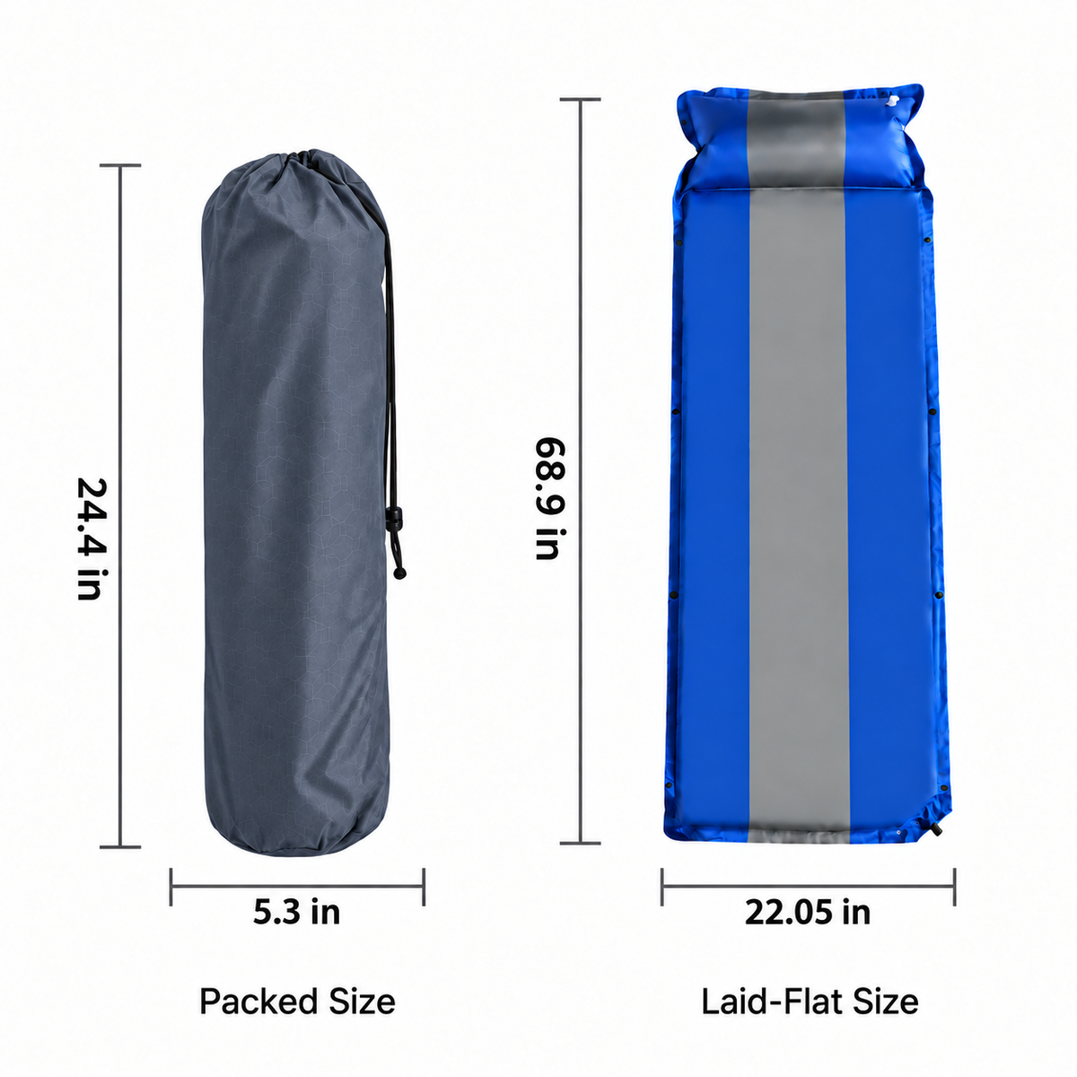 Roamlen Self-Inflating Sleeping Pad（coming soon）